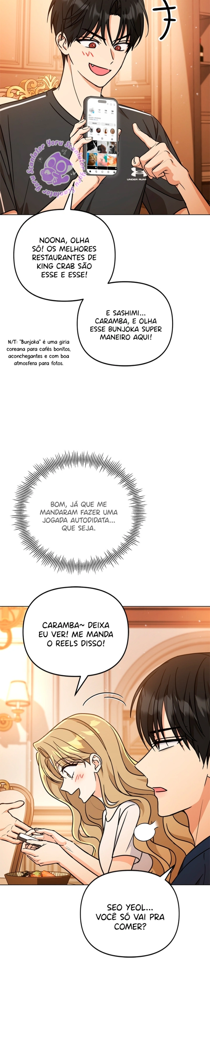 Read Suavizando o Jeito Gangster do Protagonista Masculino PT Manga Online