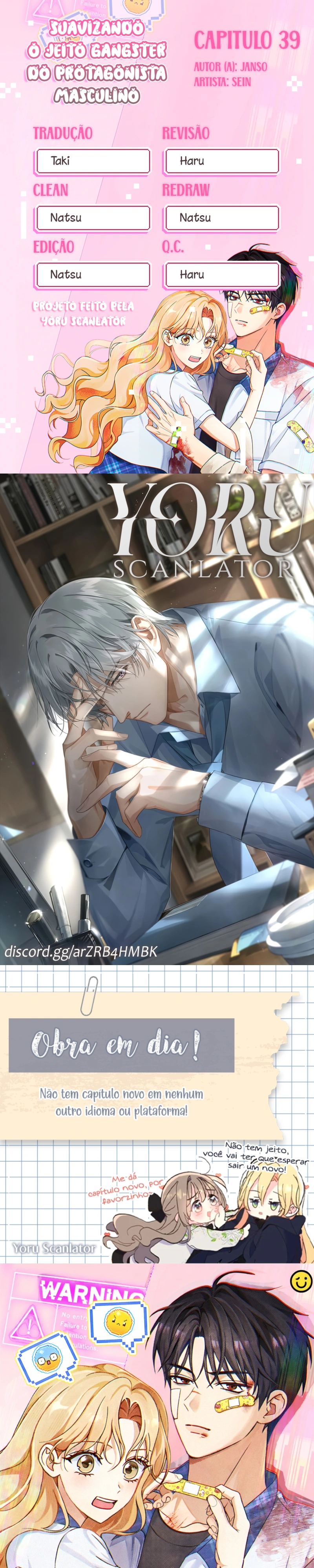 Read Suavizando o Jeito Gangster do Protagonista Masculino PT Manga Online