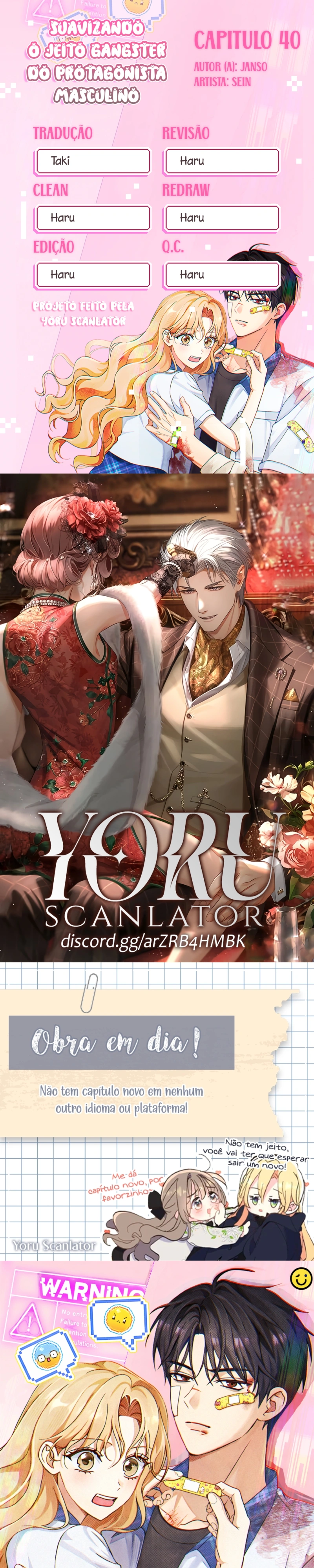 Read Suavizando o Jeito Gangster do Protagonista Masculino PT Manga Online