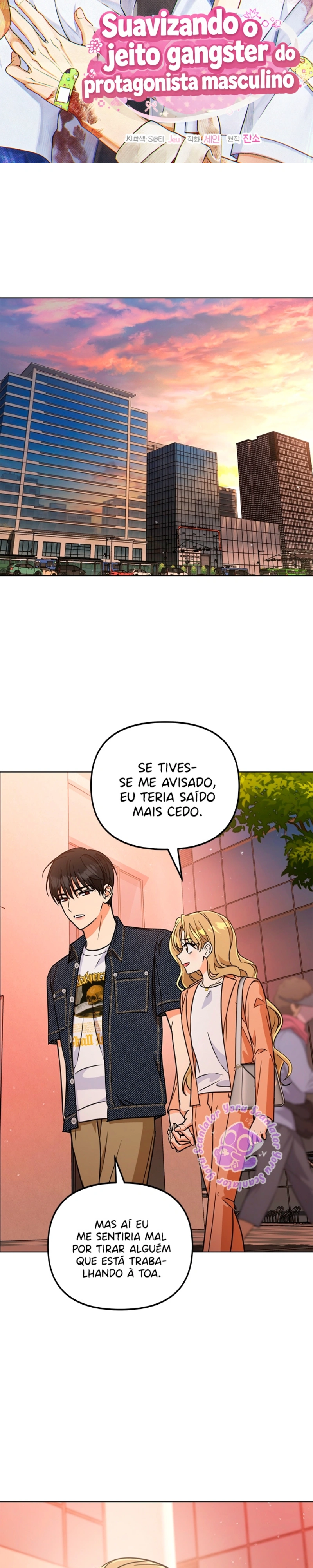 Read Suavizando o Jeito Gangster do Protagonista Masculino PT Manga Online