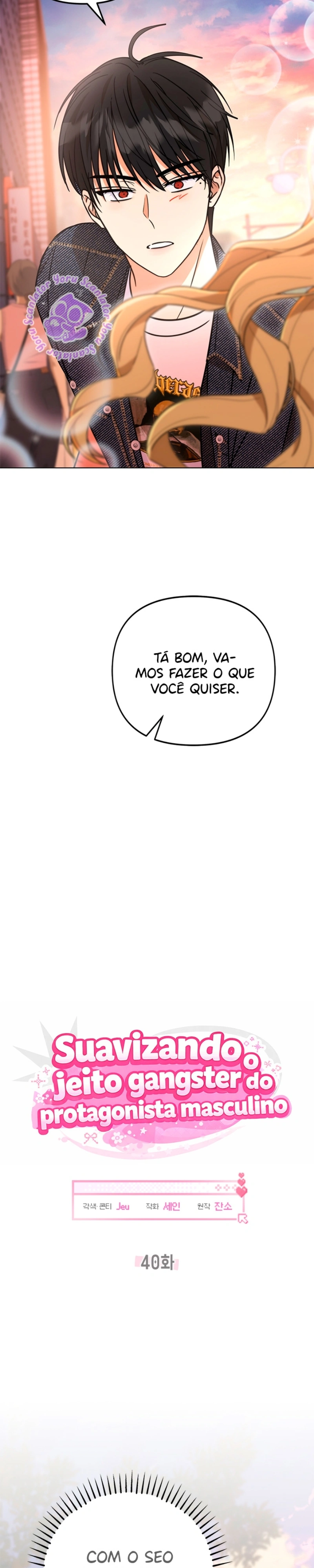 Read Suavizando o Jeito Gangster do Protagonista Masculino PT Manga Online