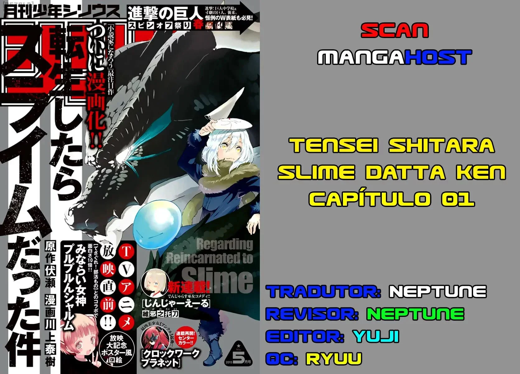 Read Tensei Shitara Slime Datta Ken PT Manga Online