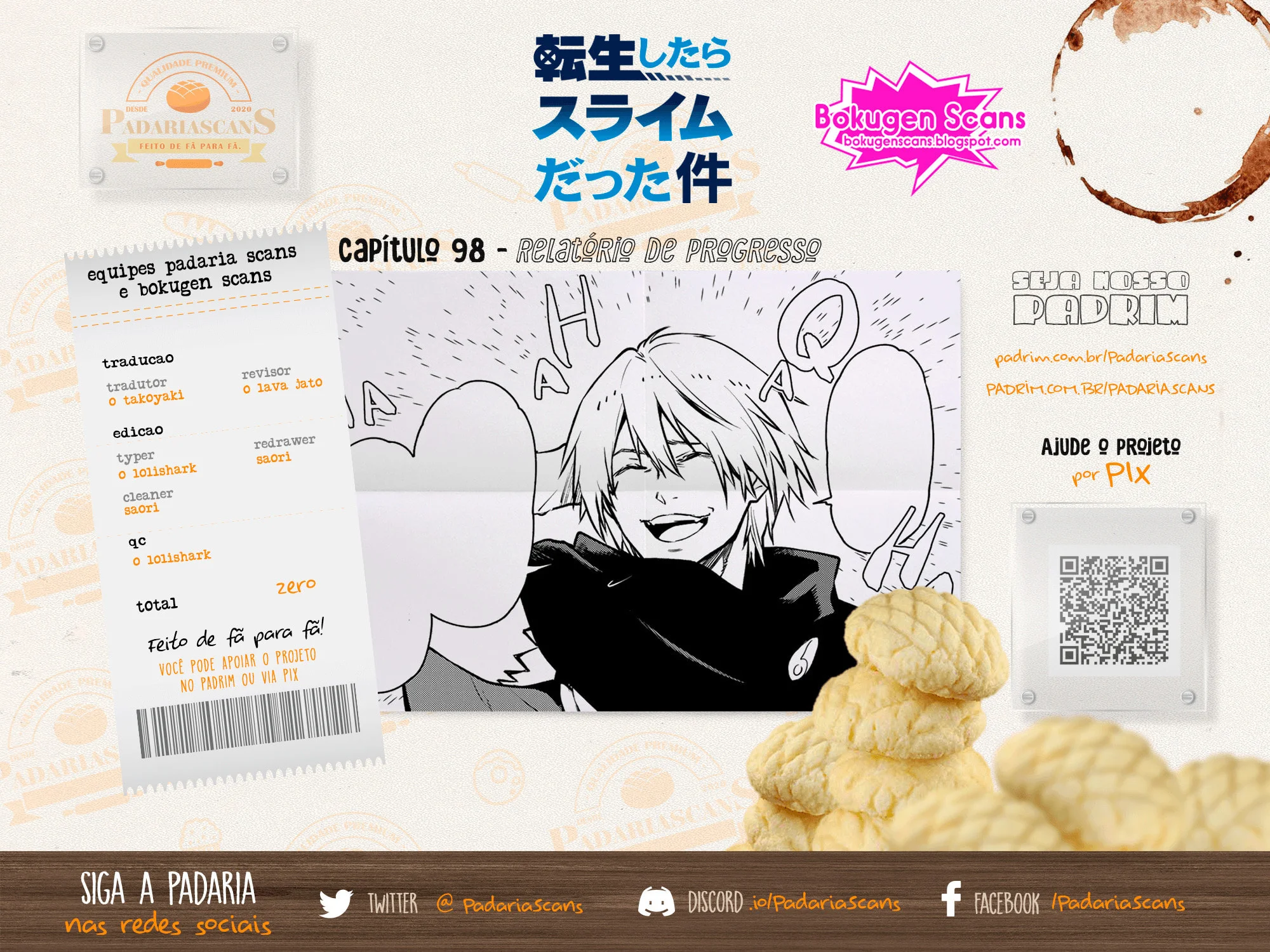 Read Tensei Shitara Slime Datta Ken PT Manga Online