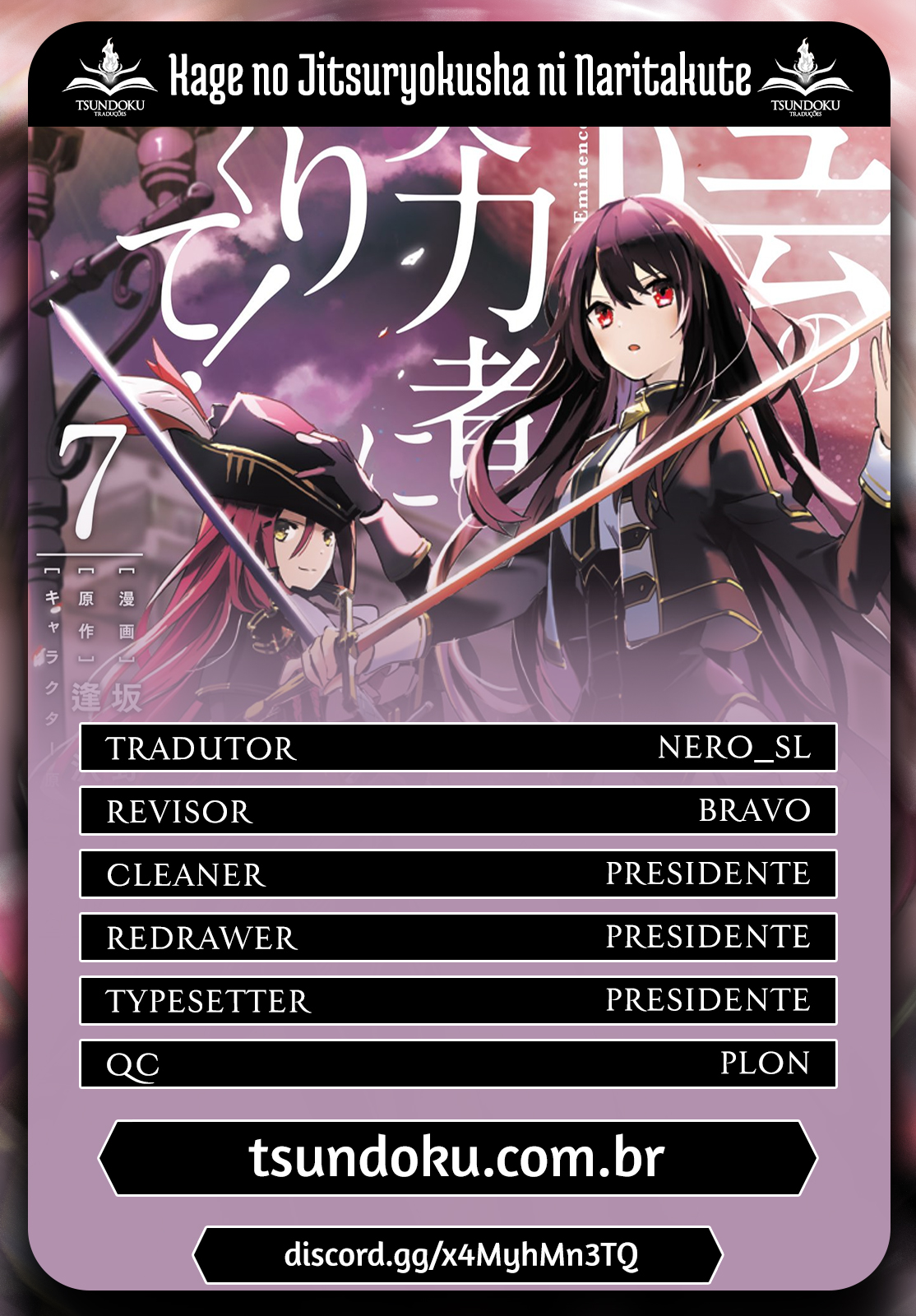 Read The Eminence in Shadow PT Manga Online