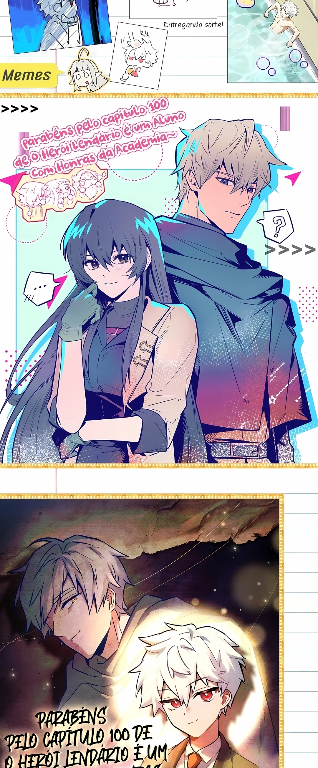 Read The Legendary Hero is an Academy Honors Student PT Manga Online