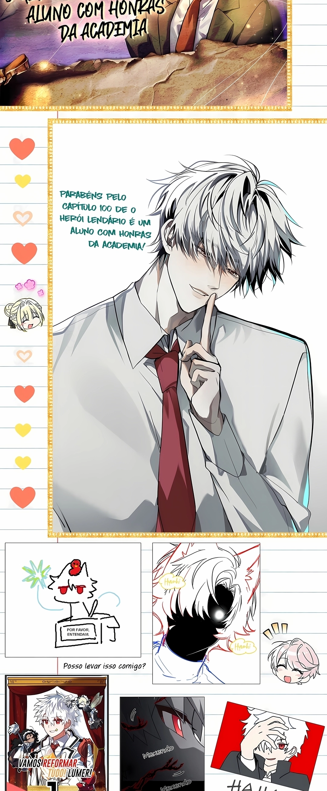 Read The Legendary Hero is an Academy Honors Student PT Manga Online