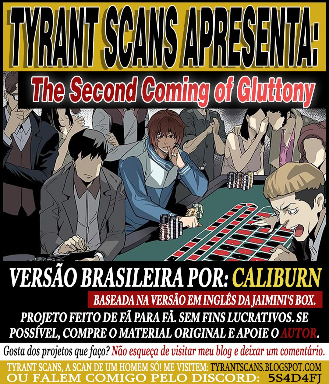 Read The Second Coming of Gluttony PT Manga Online
