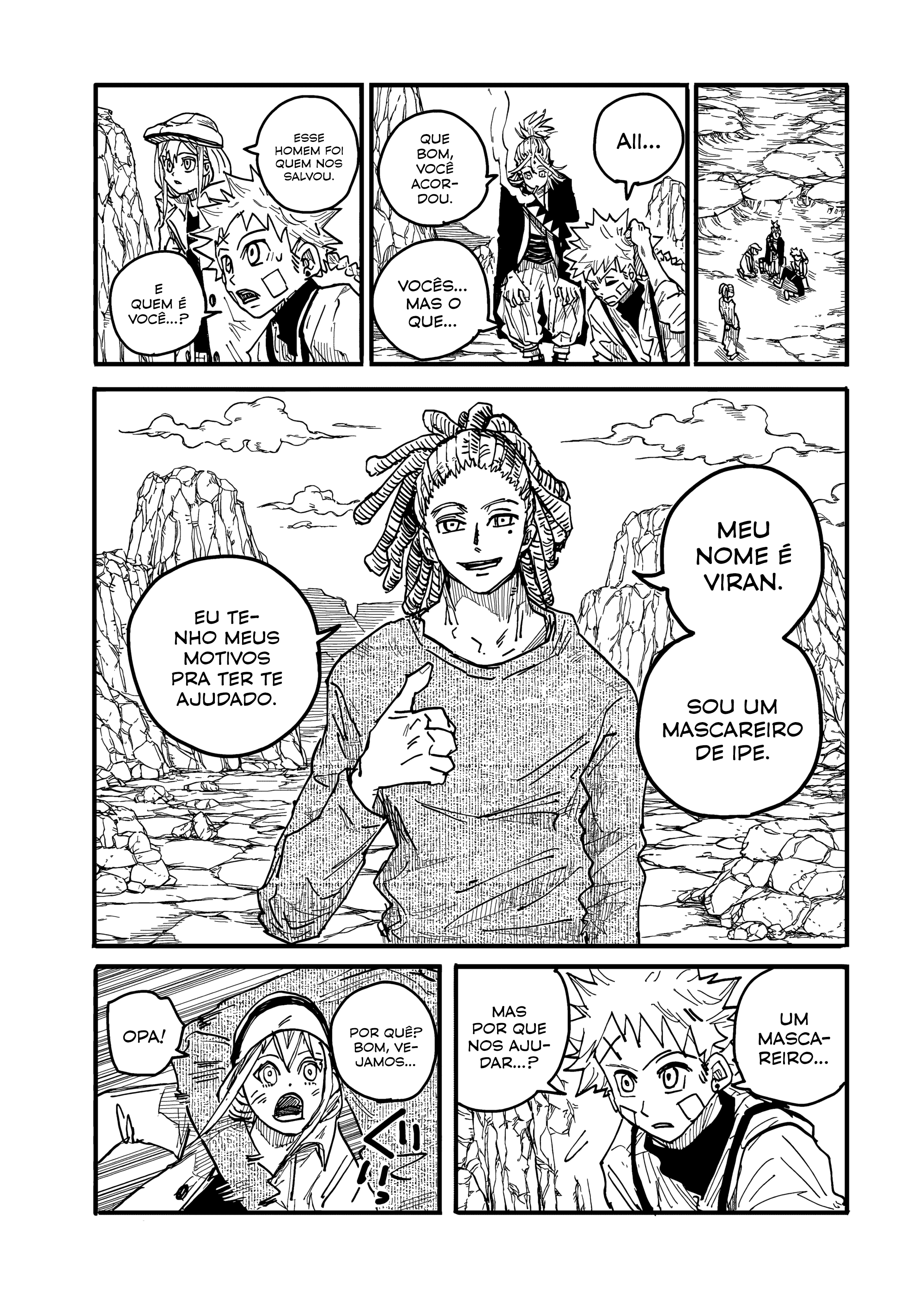 Read The Vermilion Mask PT Manga Online