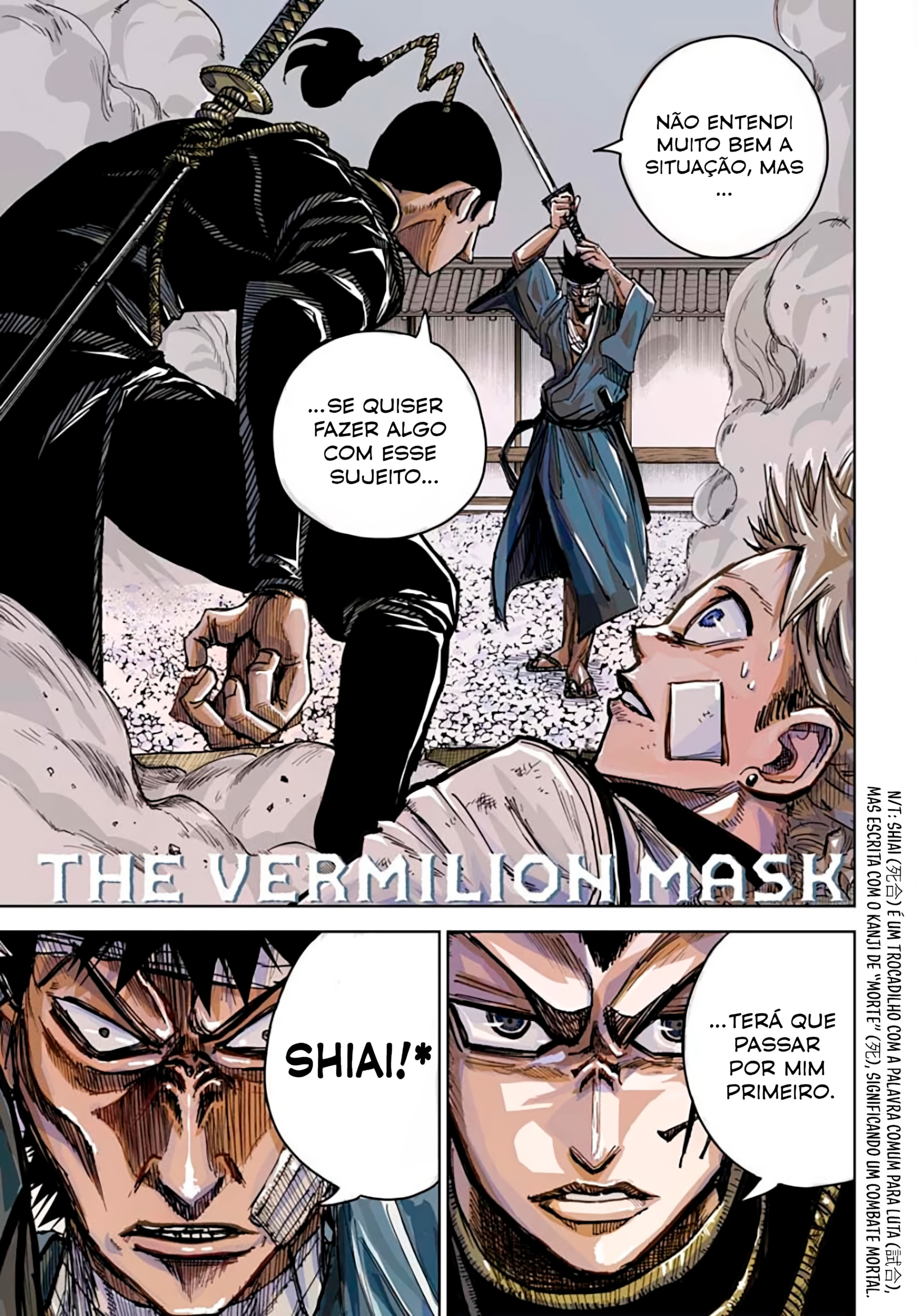 Read The Vermilion Mask PT Manga Online