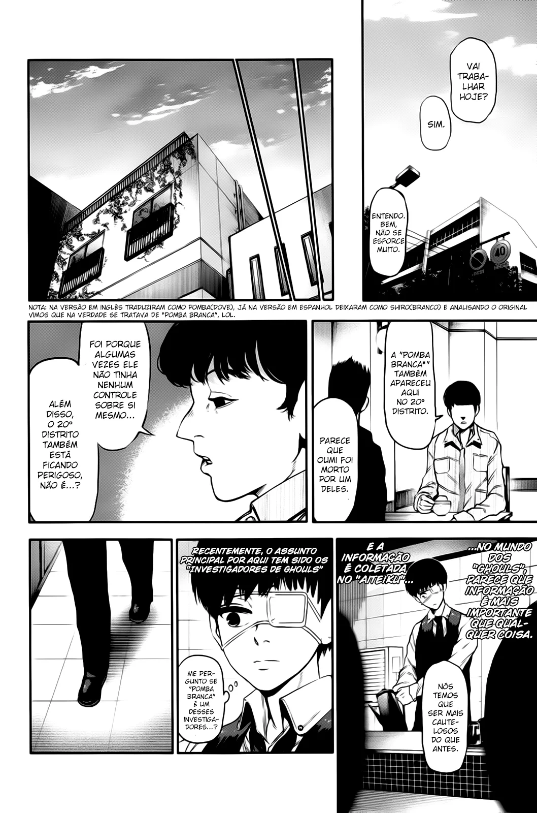 Read Tokyo Ghoul PT Manga Online