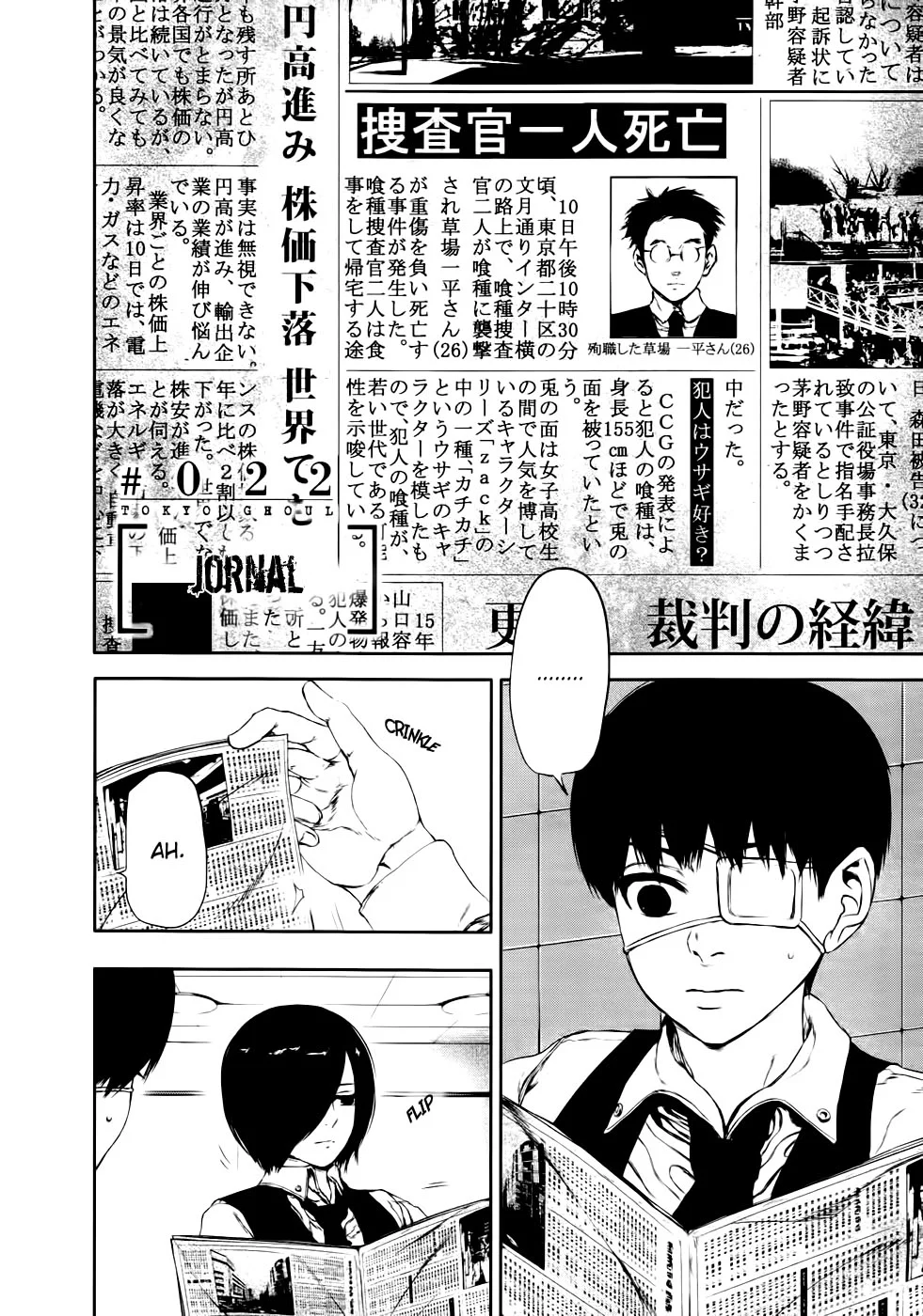 Read Tokyo Ghoul PT Manga Online