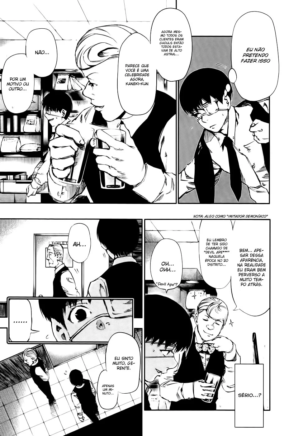 Read Tokyo Ghoul PT Manga Online