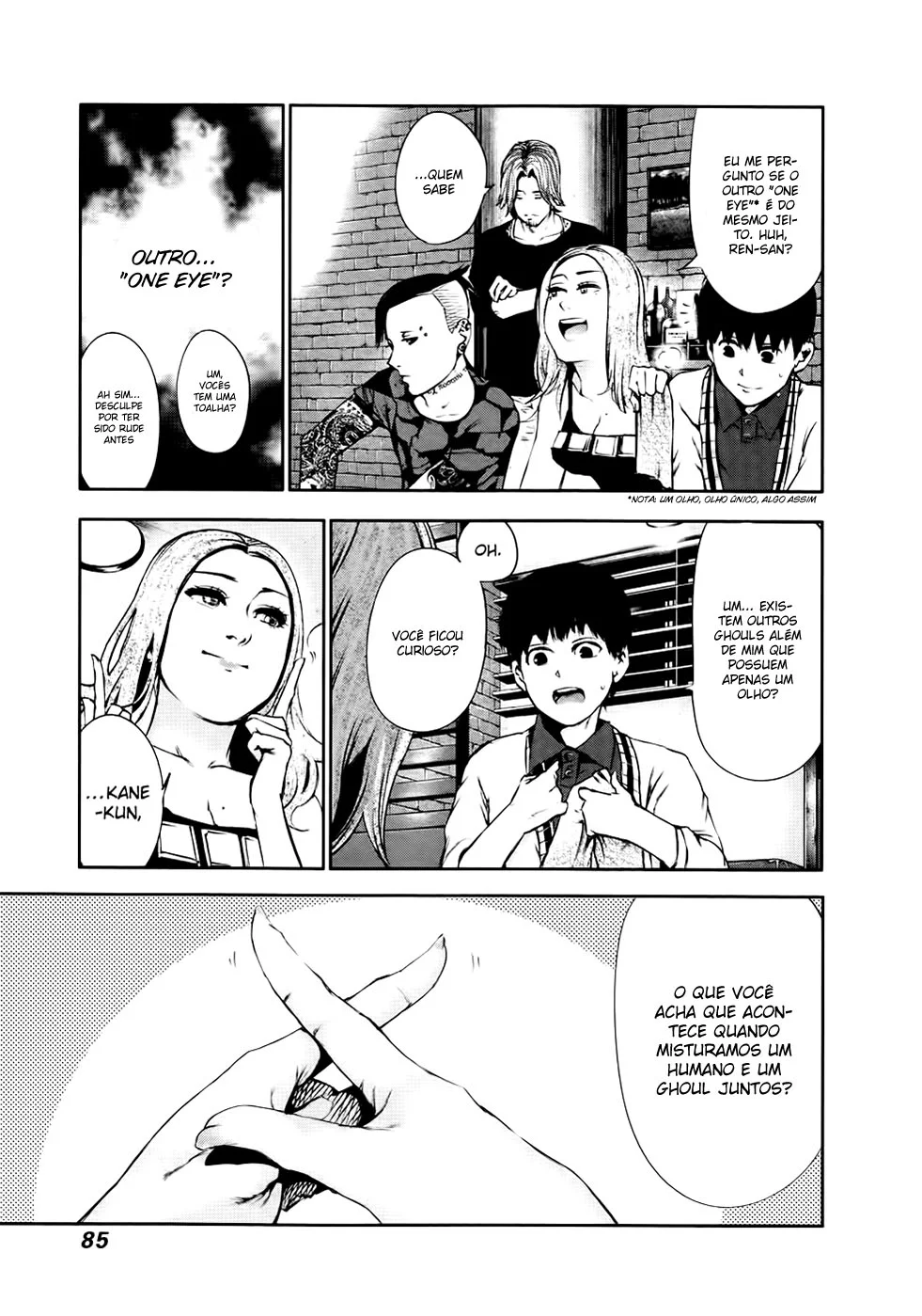 Read Tokyo Ghoul PT Manga Online