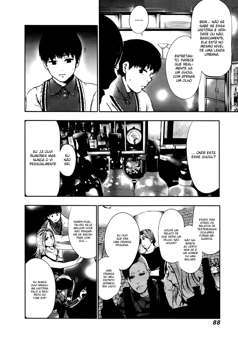Read Tokyo Ghoul PT Manga Online