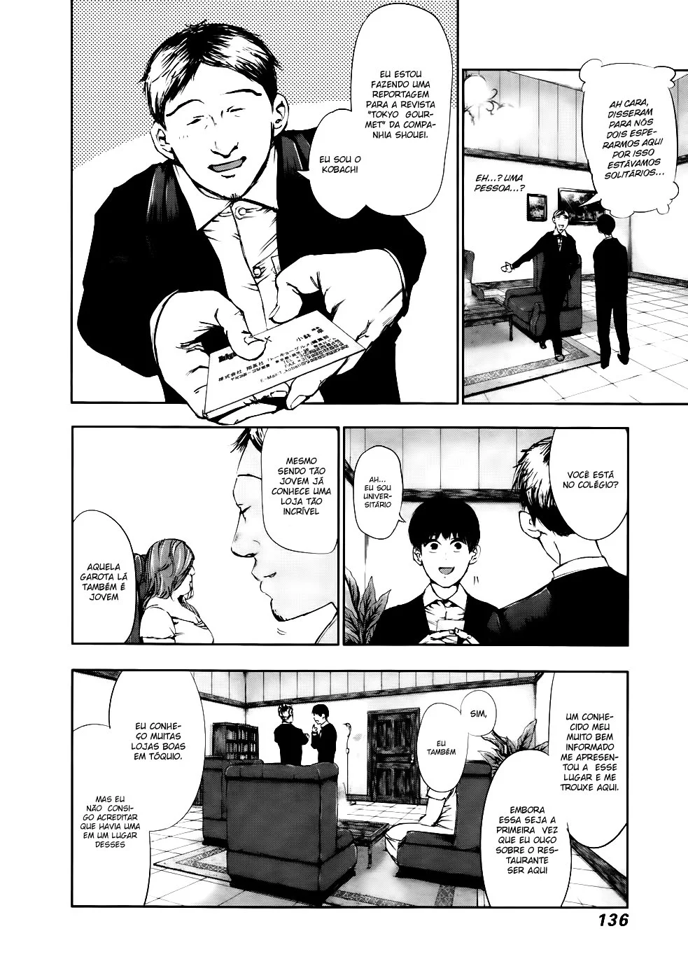 Read Tokyo Ghoul PT Manga Online