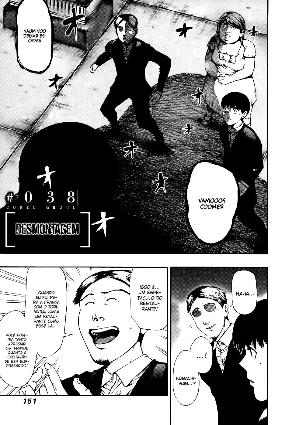 Read Tokyo Ghoul PT Manga Online