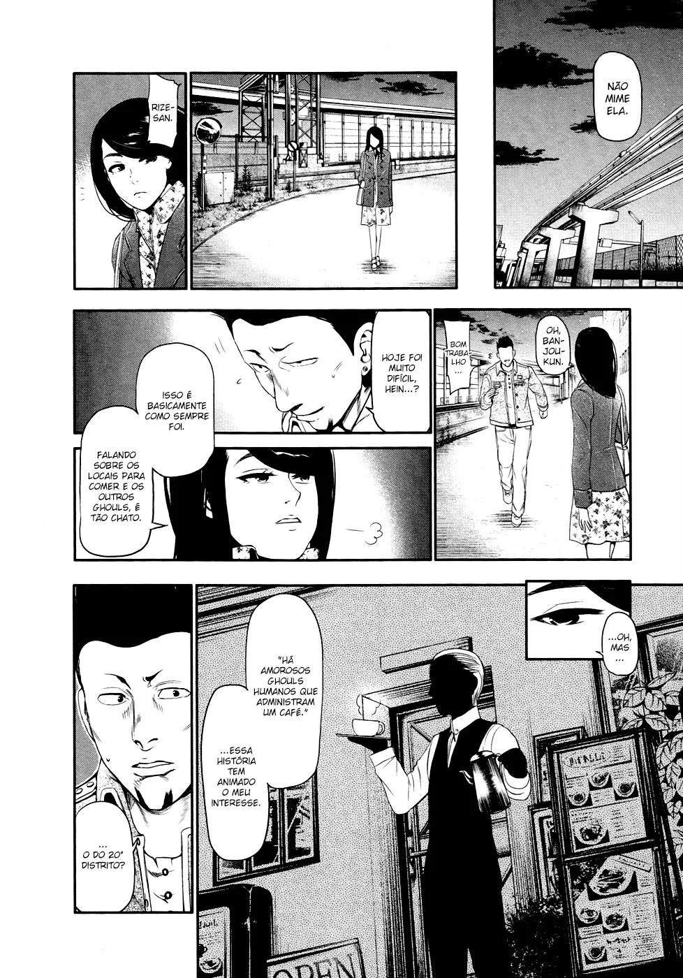 Read Tokyo Ghoul PT Manga Online