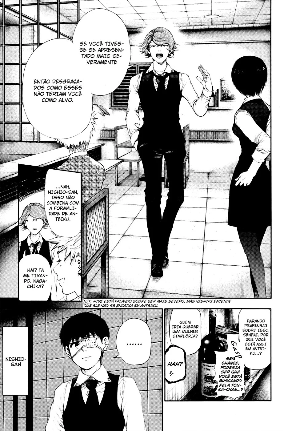 Read Tokyo Ghoul PT Manga Online