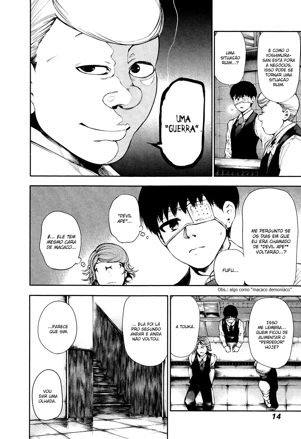 Read Tokyo Ghoul PT Manga Online