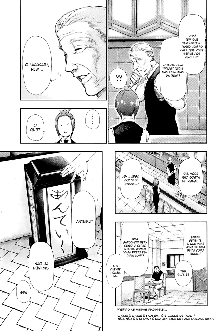 Read Tokyo Ghoul PT Manga Online