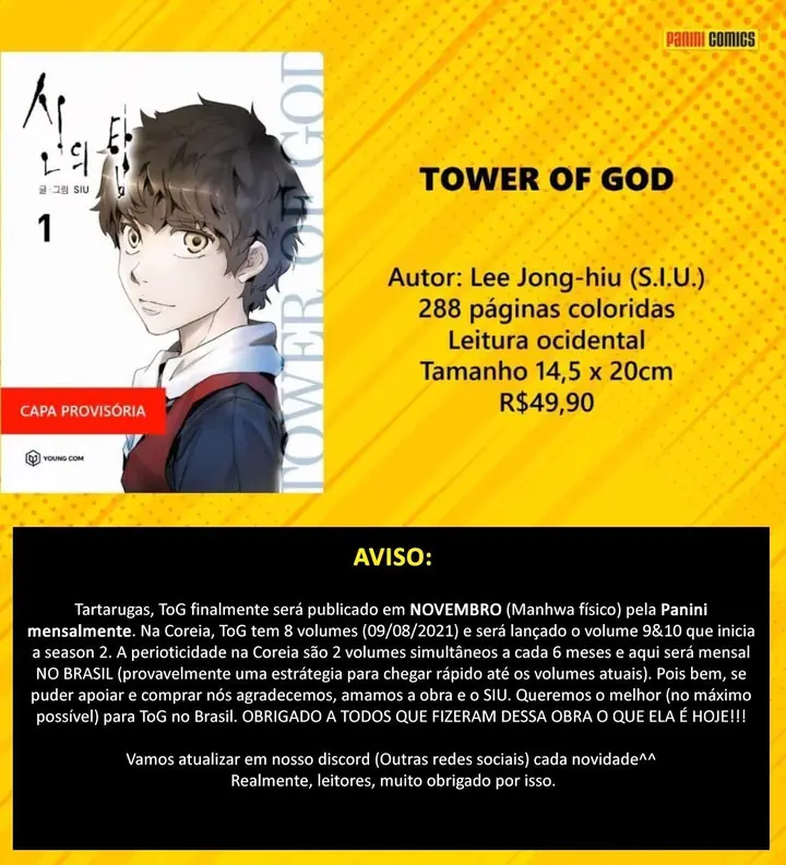Read Tower of God PT Manga Online