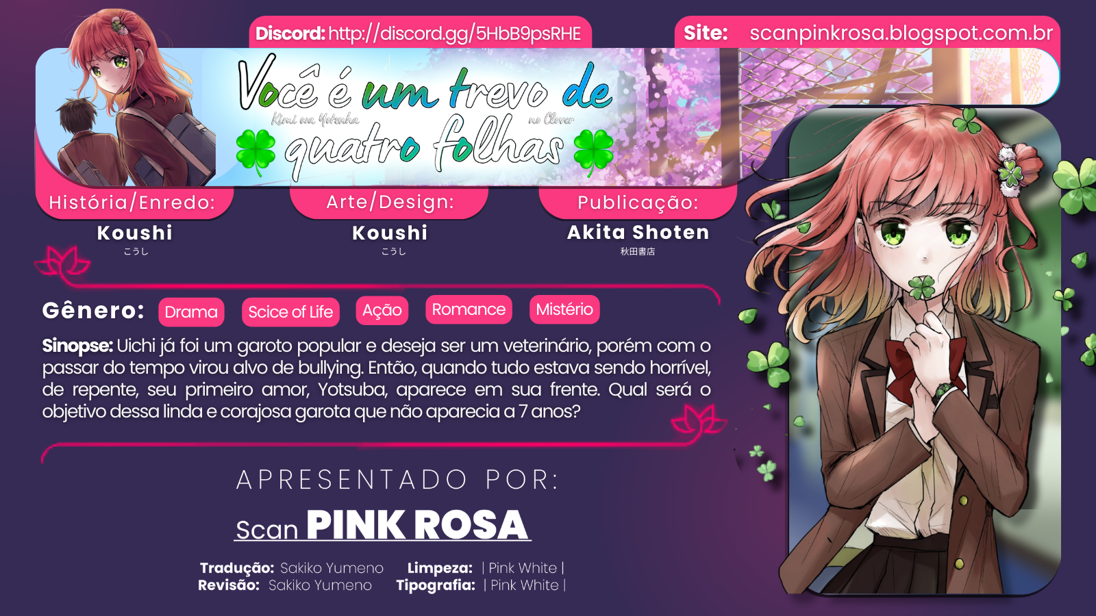 Read You Are a Four Leaf Clover PT Manga Online