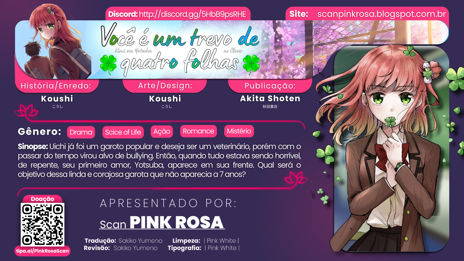Read You Are a Four Leaf Clover PT Manga Online