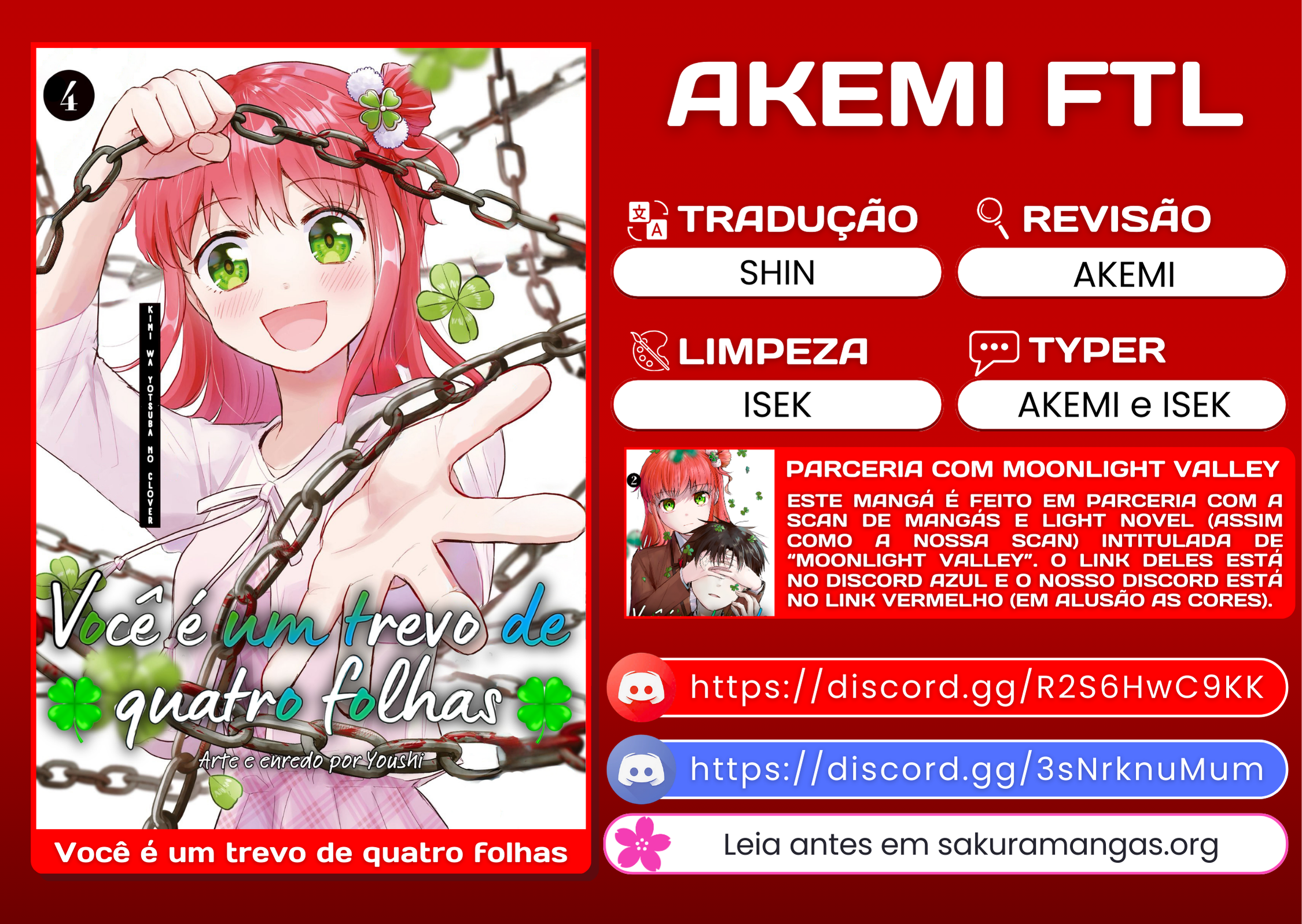 Read You Are a Four Leaf Clover PT Manga Online
