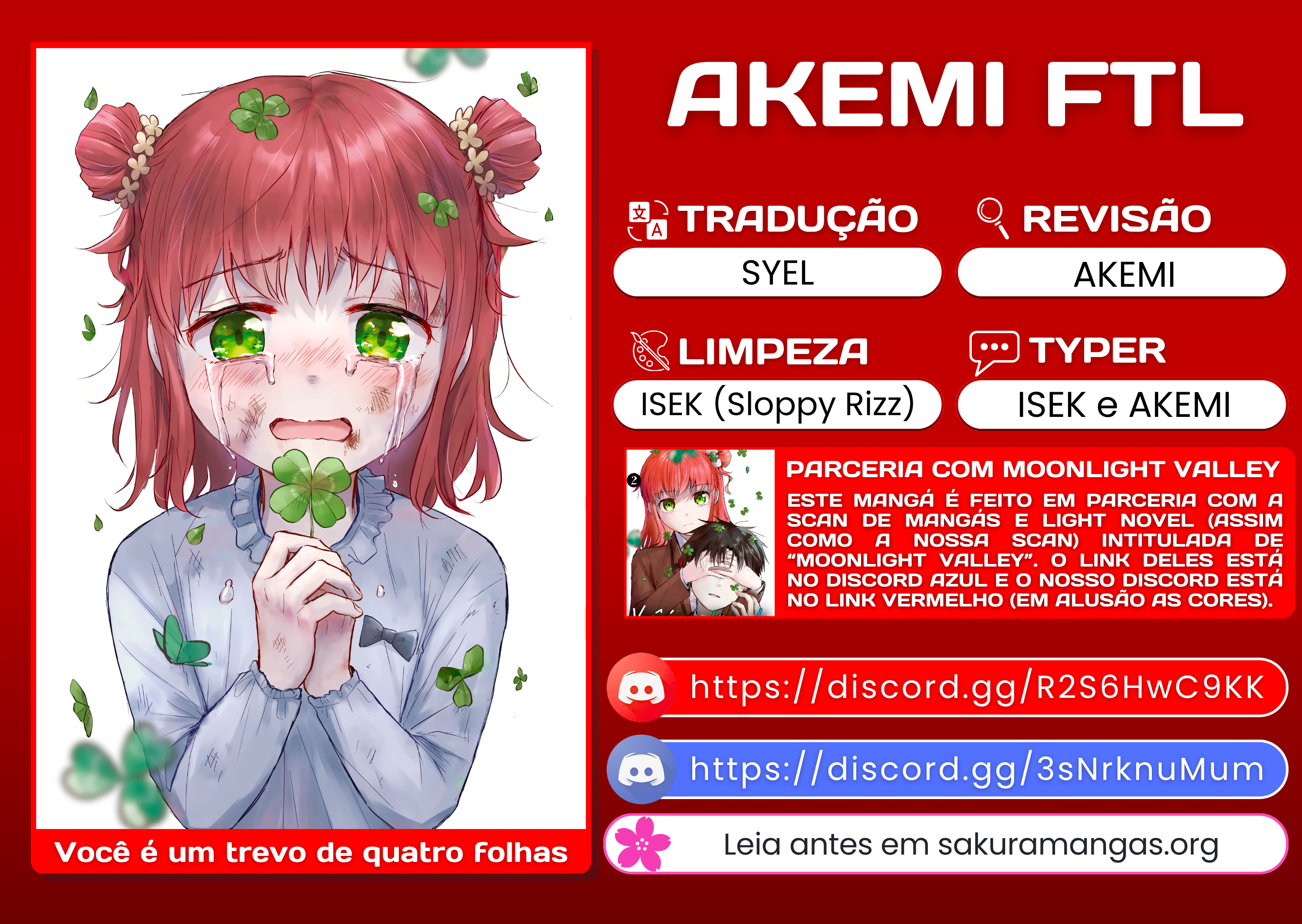 Read You Are a Four Leaf Clover PT Manga Online