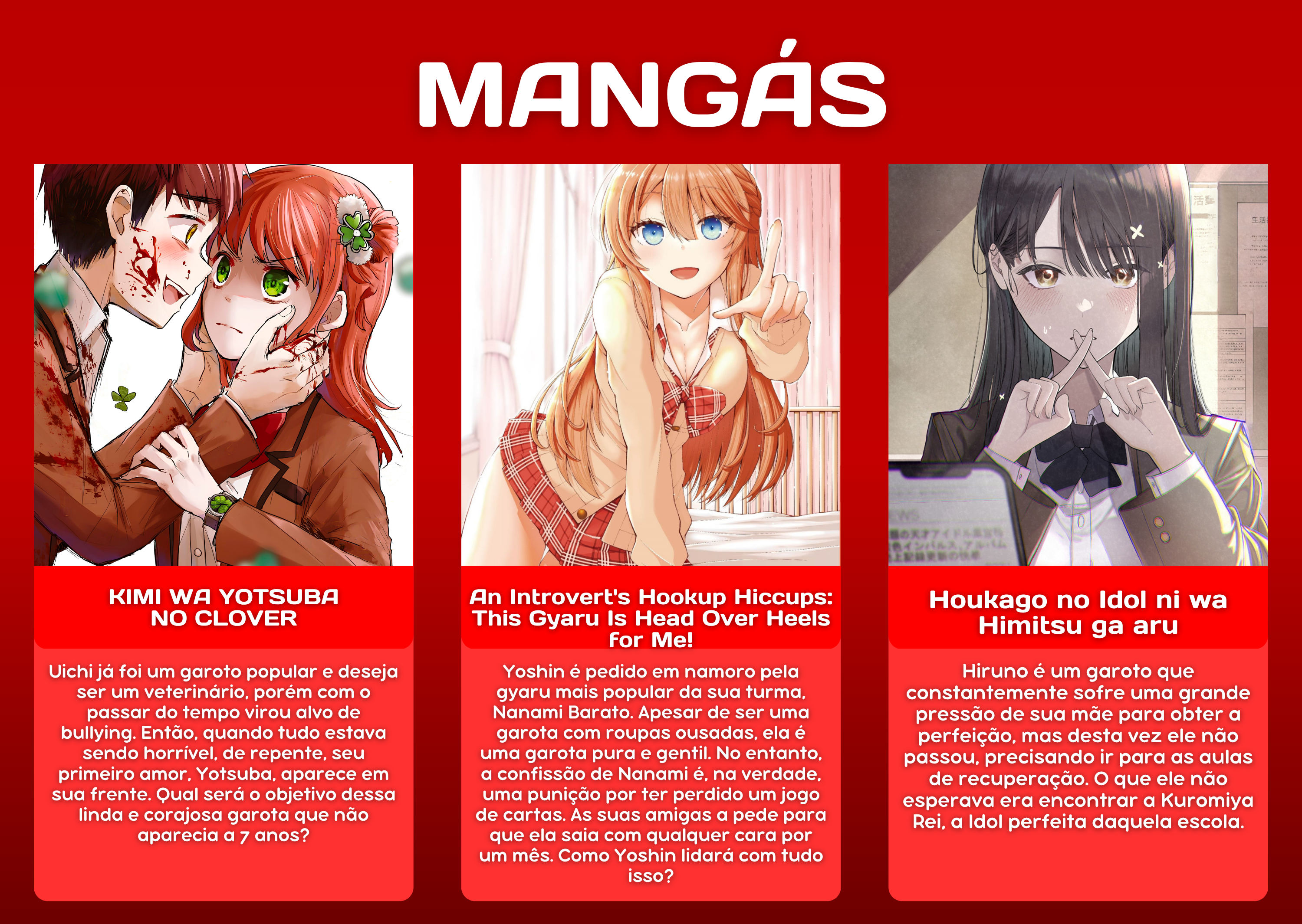 Read You Are a Four Leaf Clover PT Manga Online