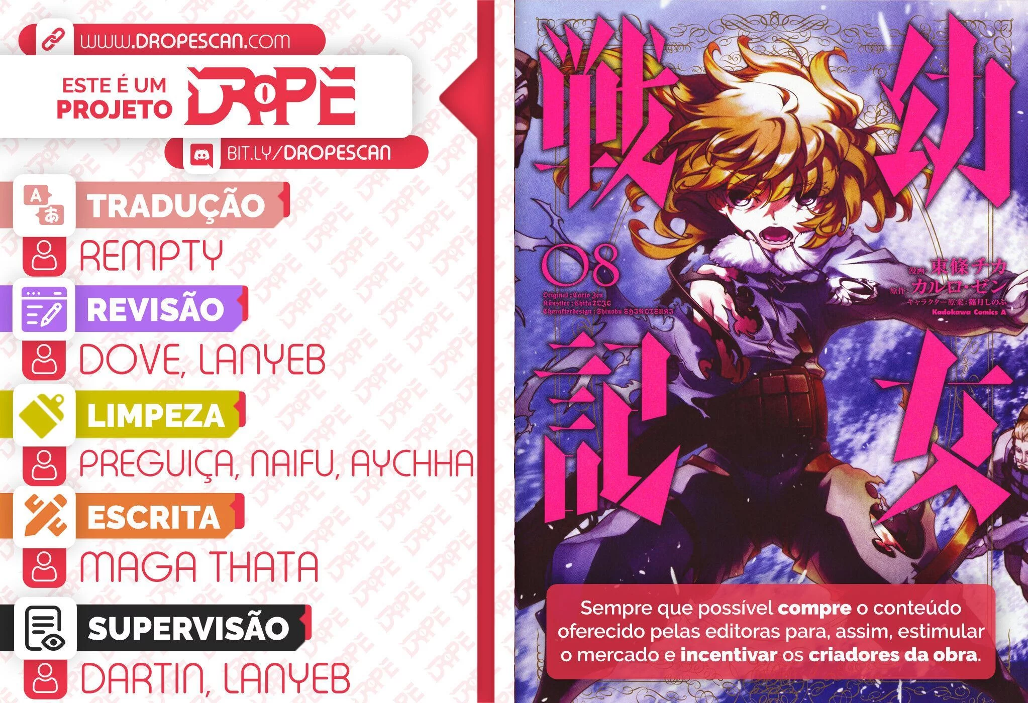 Read Youjo Senki PT Manga Online