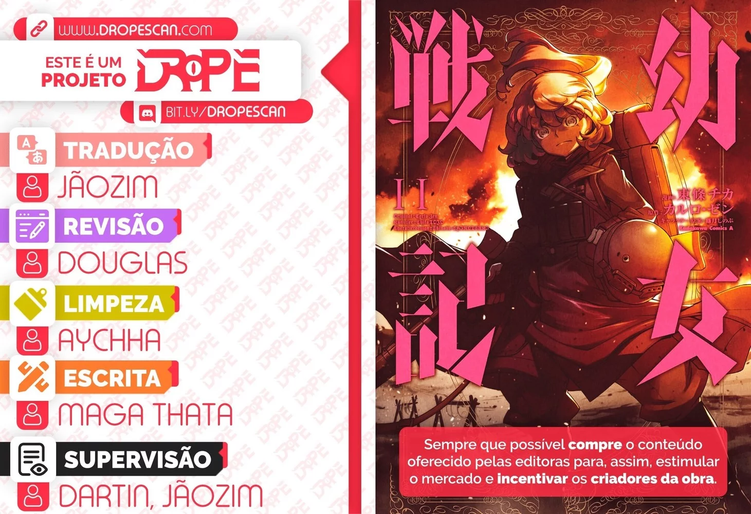 Read Youjo Senki PT Manga Online