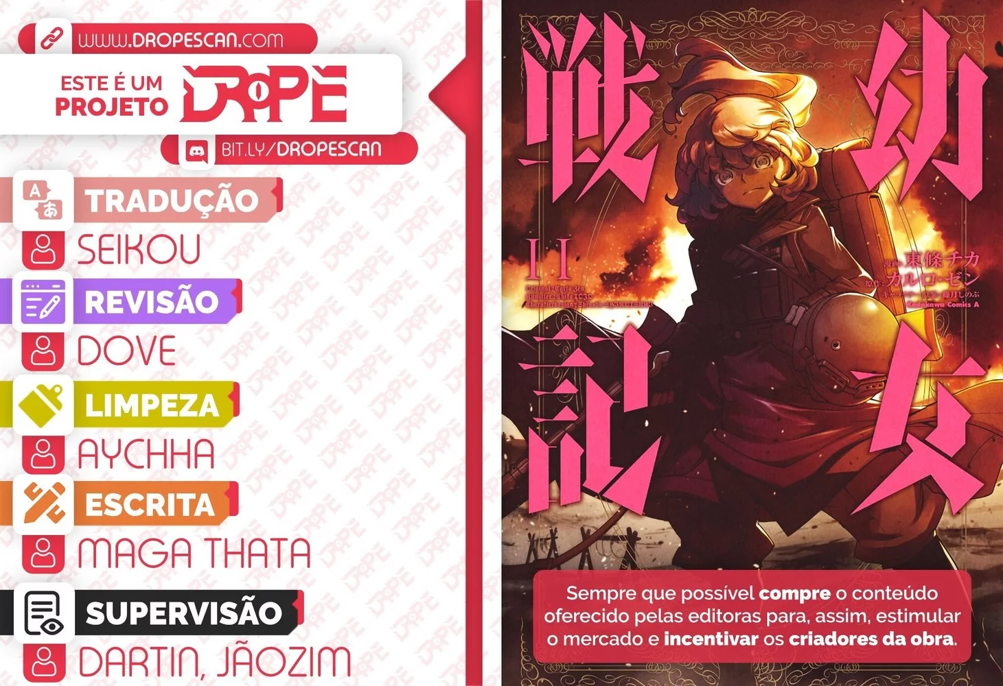 Read Youjo Senki PT Manga Online