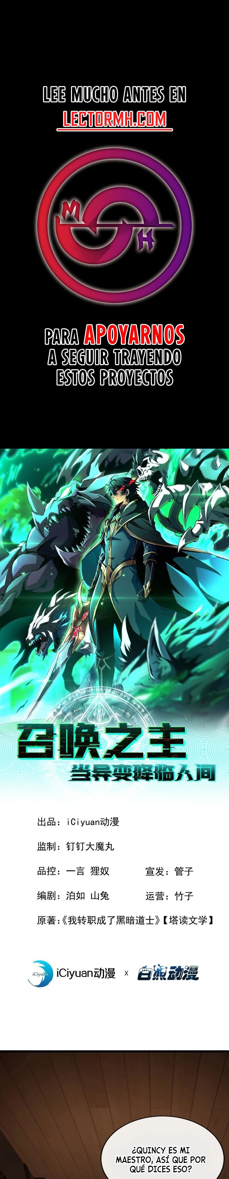 Read ¡Señor de las Invocaciones Mutación Repentina ES Manga Online