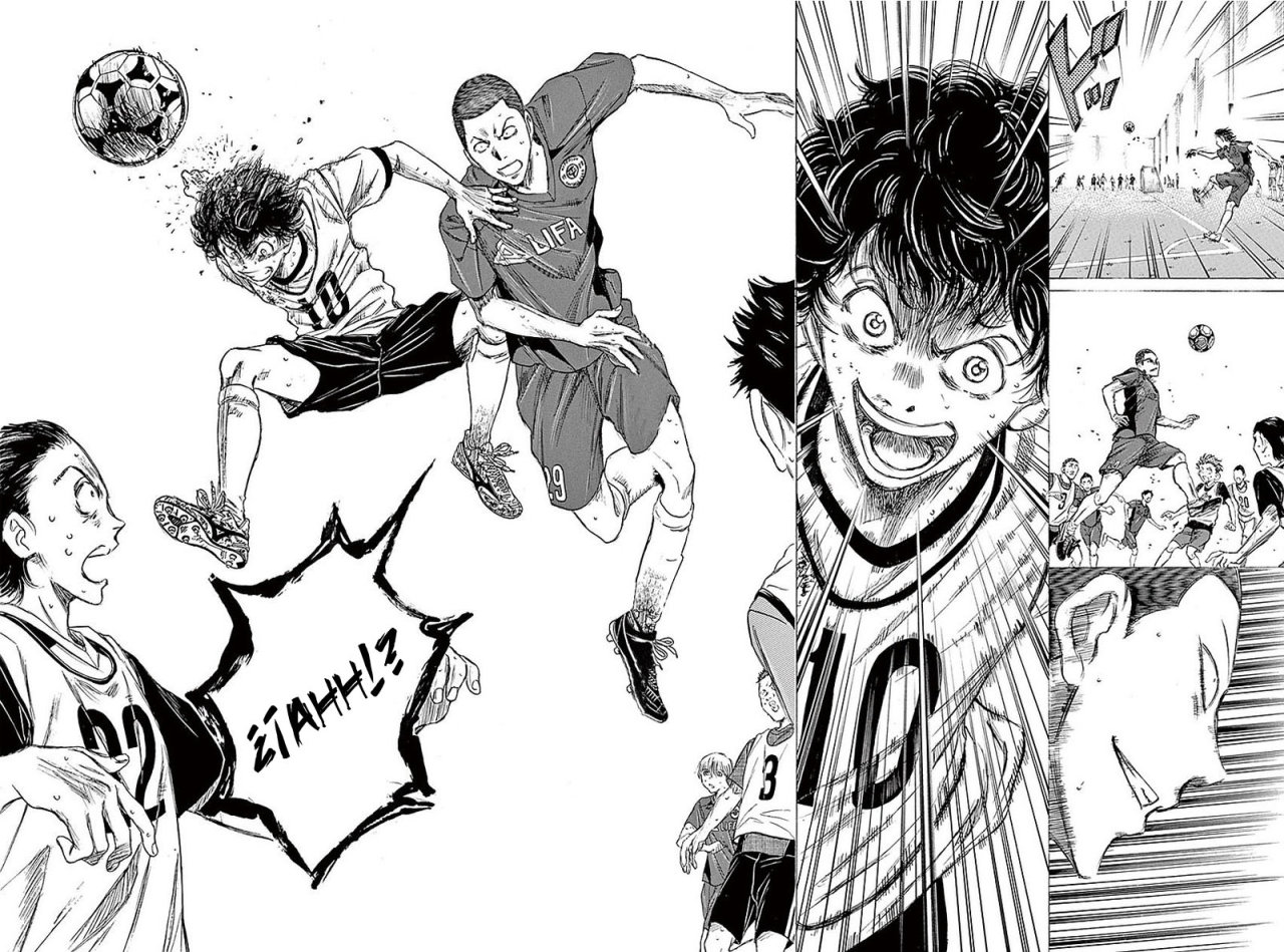 Read Ao ashi ES Manga Online