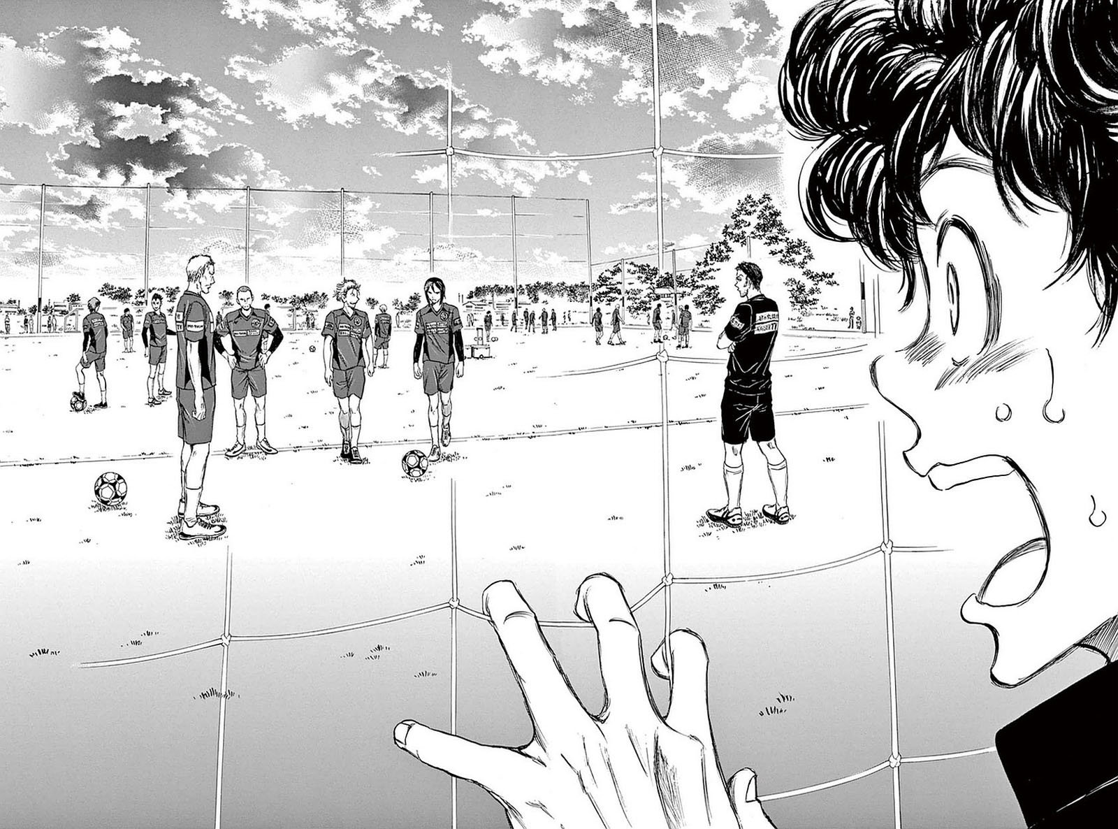 Read Ao ashi ES Manga Online