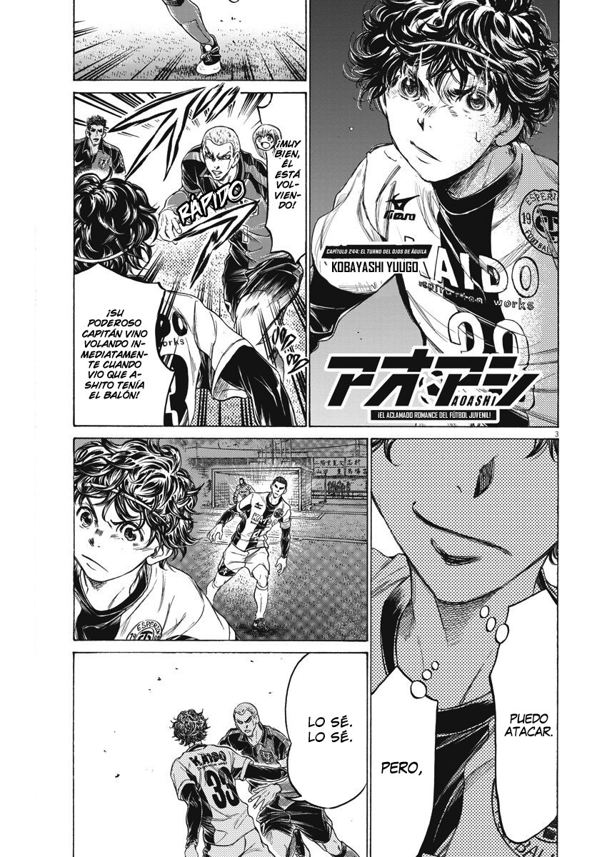 Read Ao ashi ES Manga Online