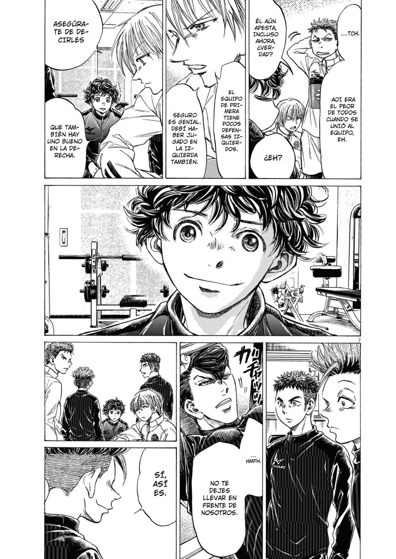 Read Ao ashi ES Manga Online