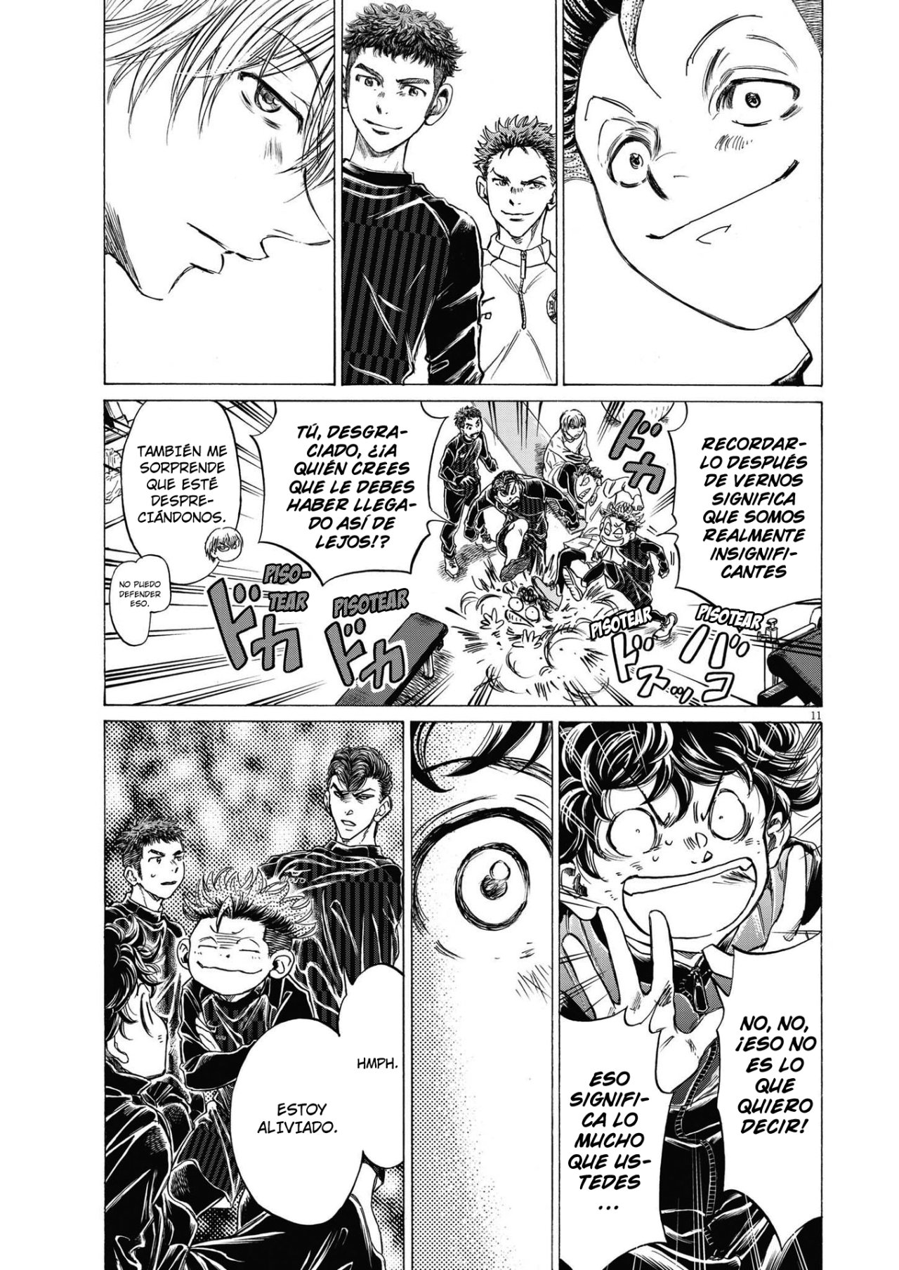 Read Ao ashi ES Manga Online