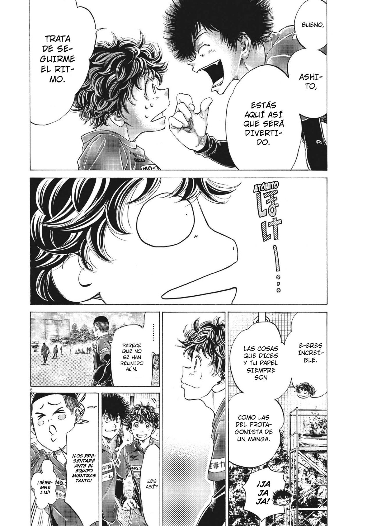 Read Ao ashi ES Manga Online