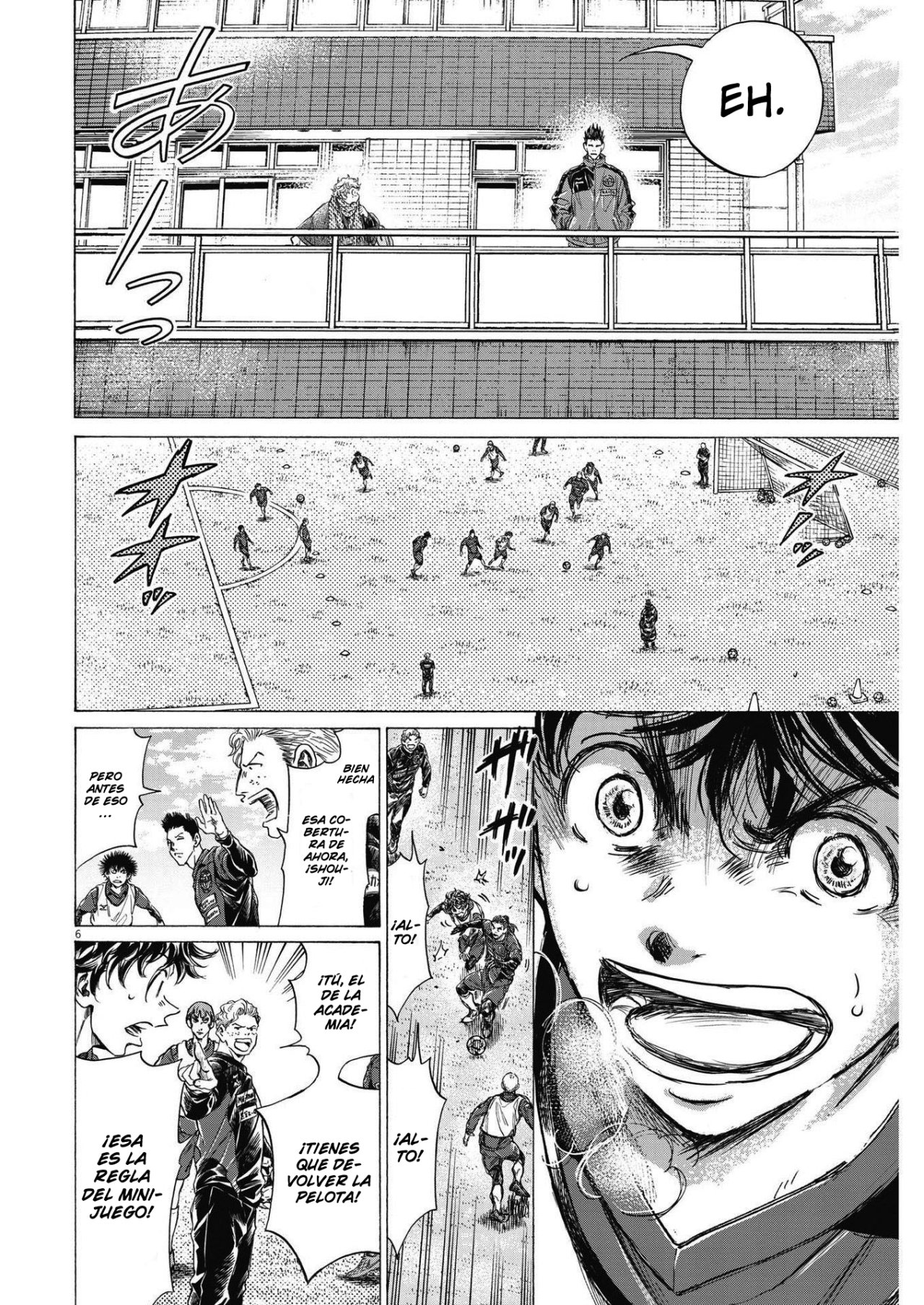 Read Ao ashi ES Manga Online