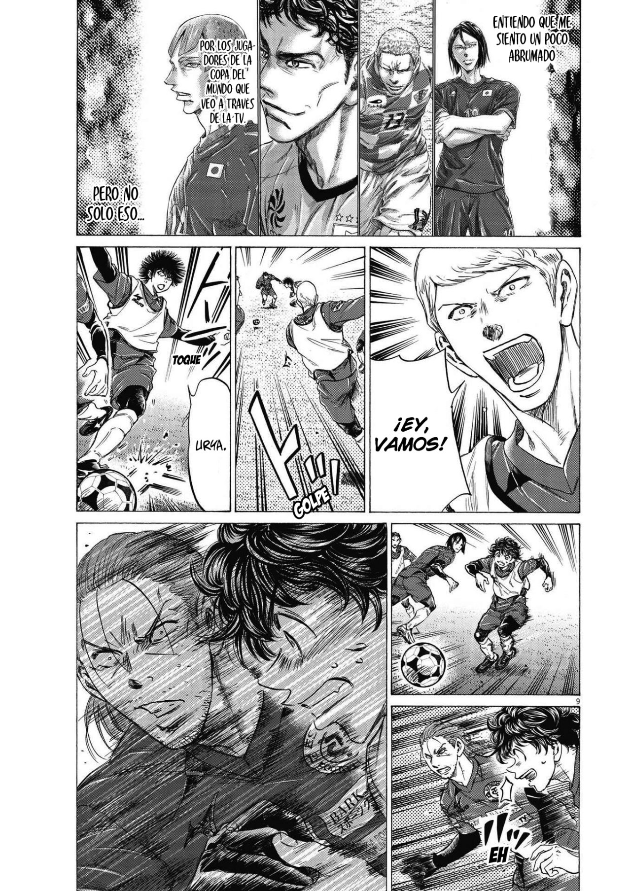 Read Ao ashi ES Manga Online