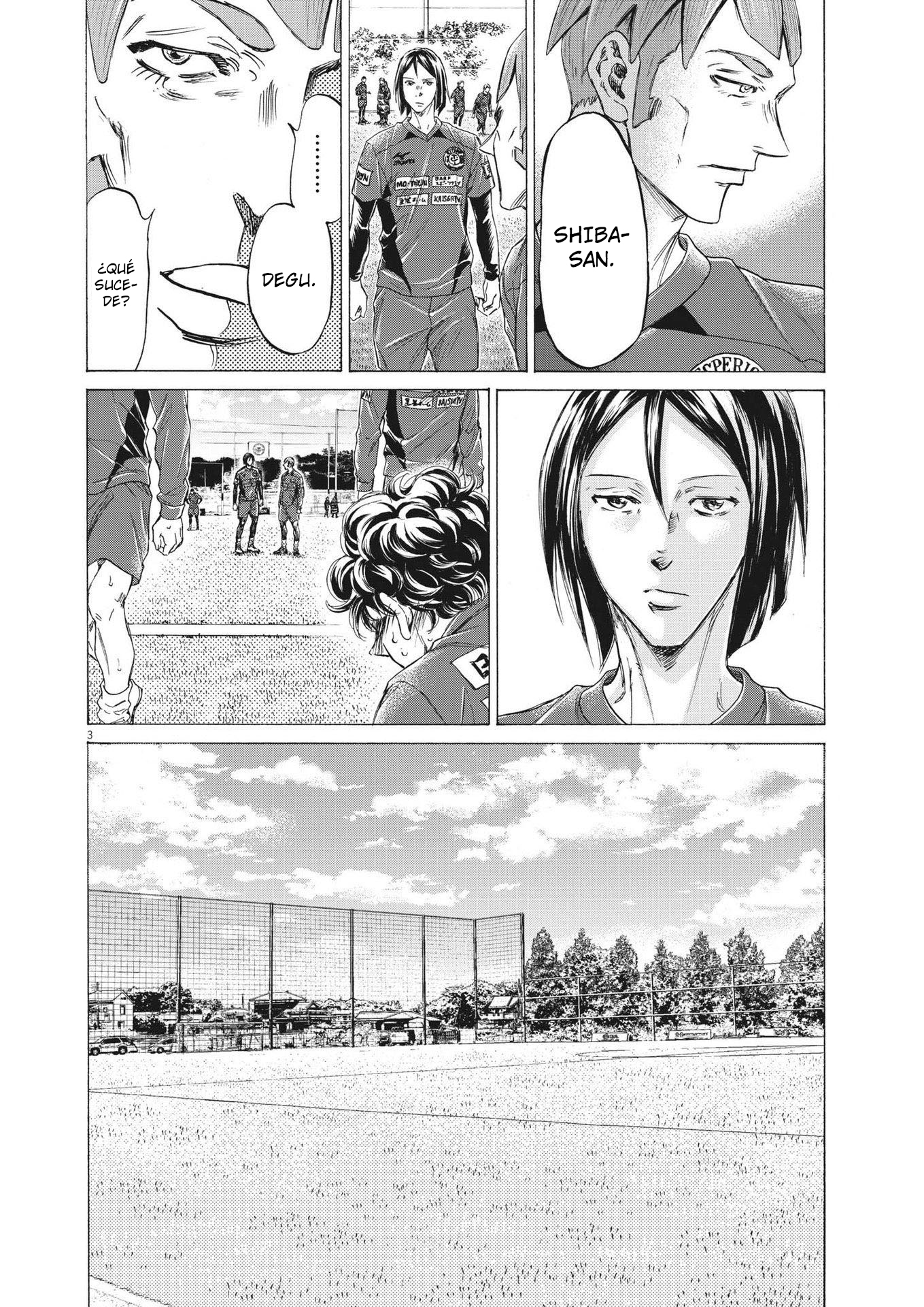 Read Ao ashi ES Manga Online