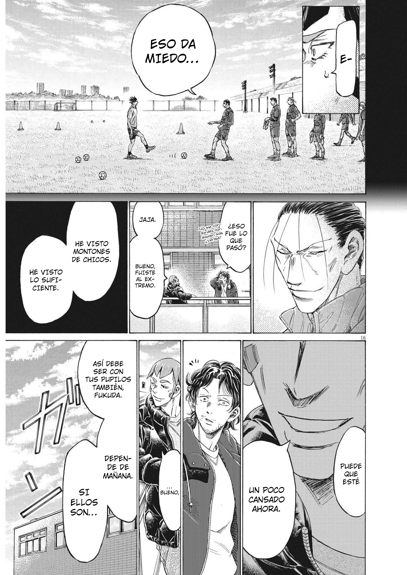 Read Ao ashi ES Manga Online