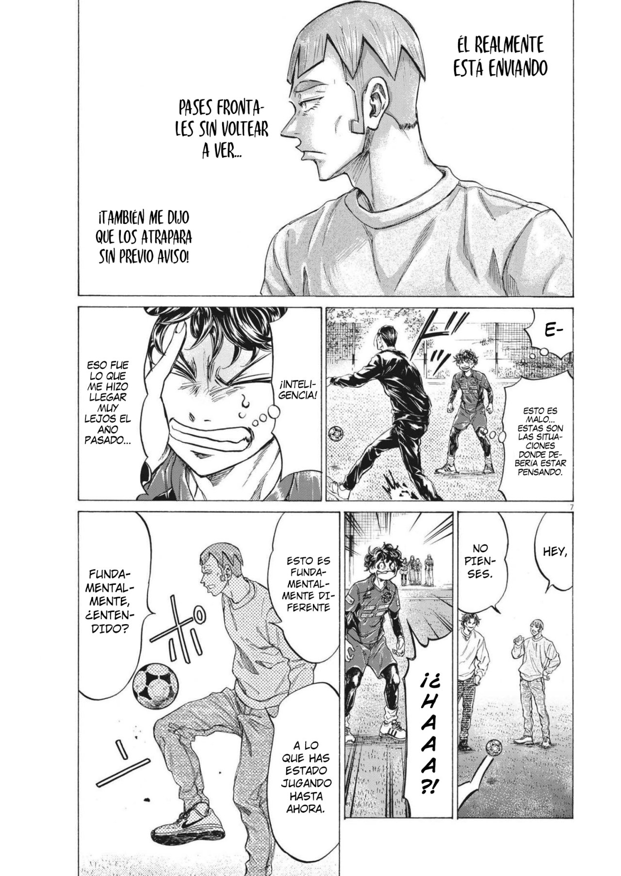 Read Ao ashi ES Manga Online