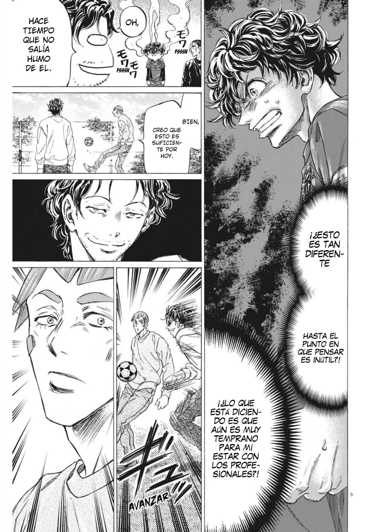 Read Ao ashi ES Manga Online