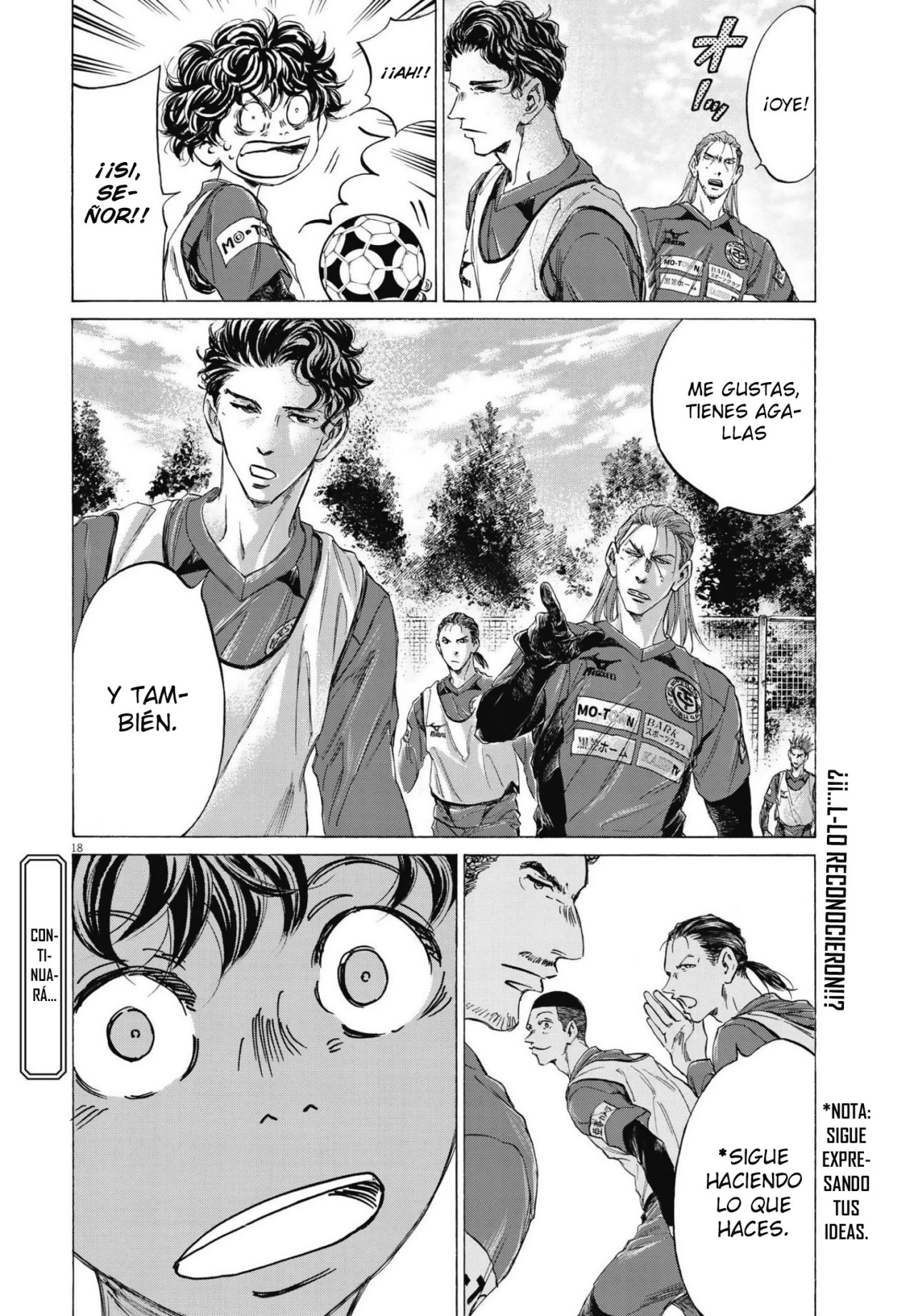 Read Ao ashi ES Manga Online