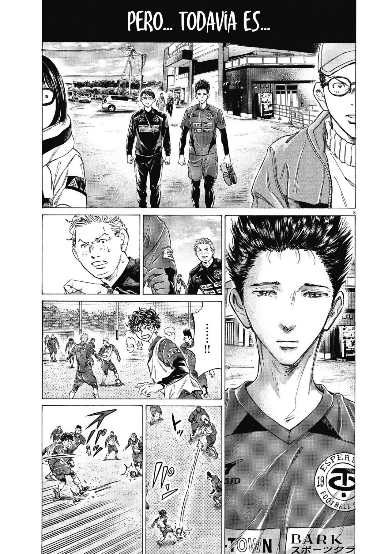 Read Ao ashi ES Manga Online