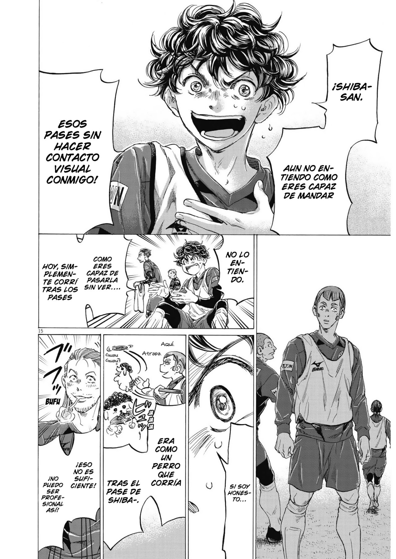 Read Ao ashi ES Manga Online