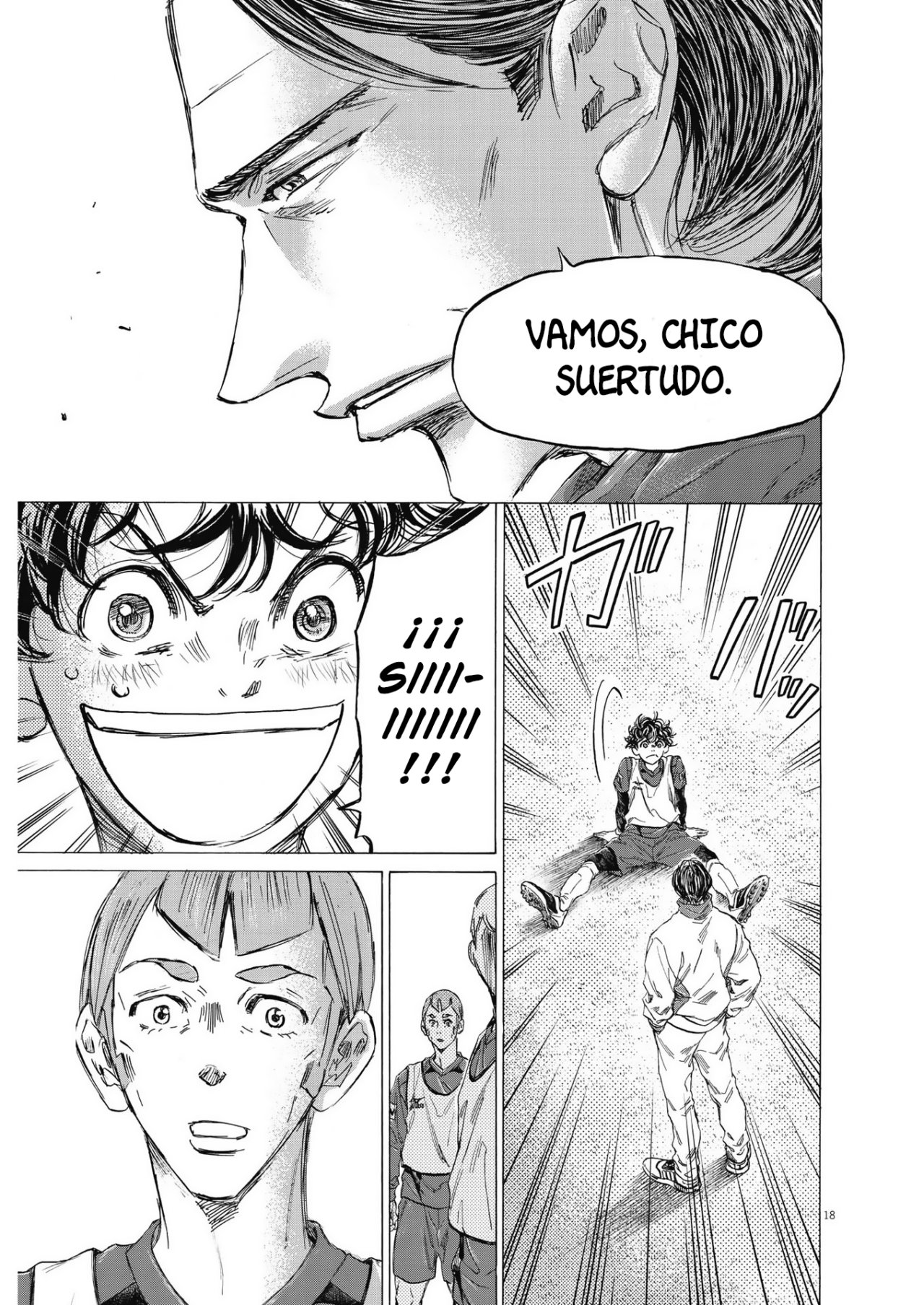Read Ao ashi ES Manga Online